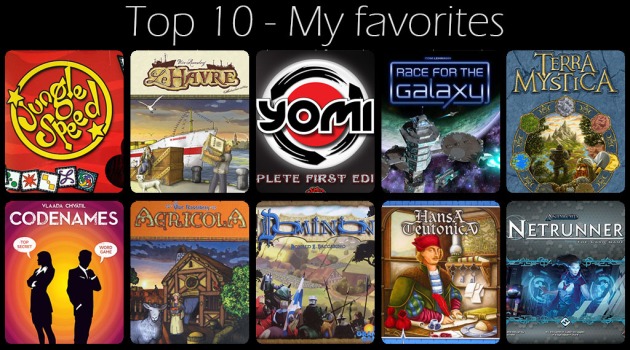 top 10 - favorites